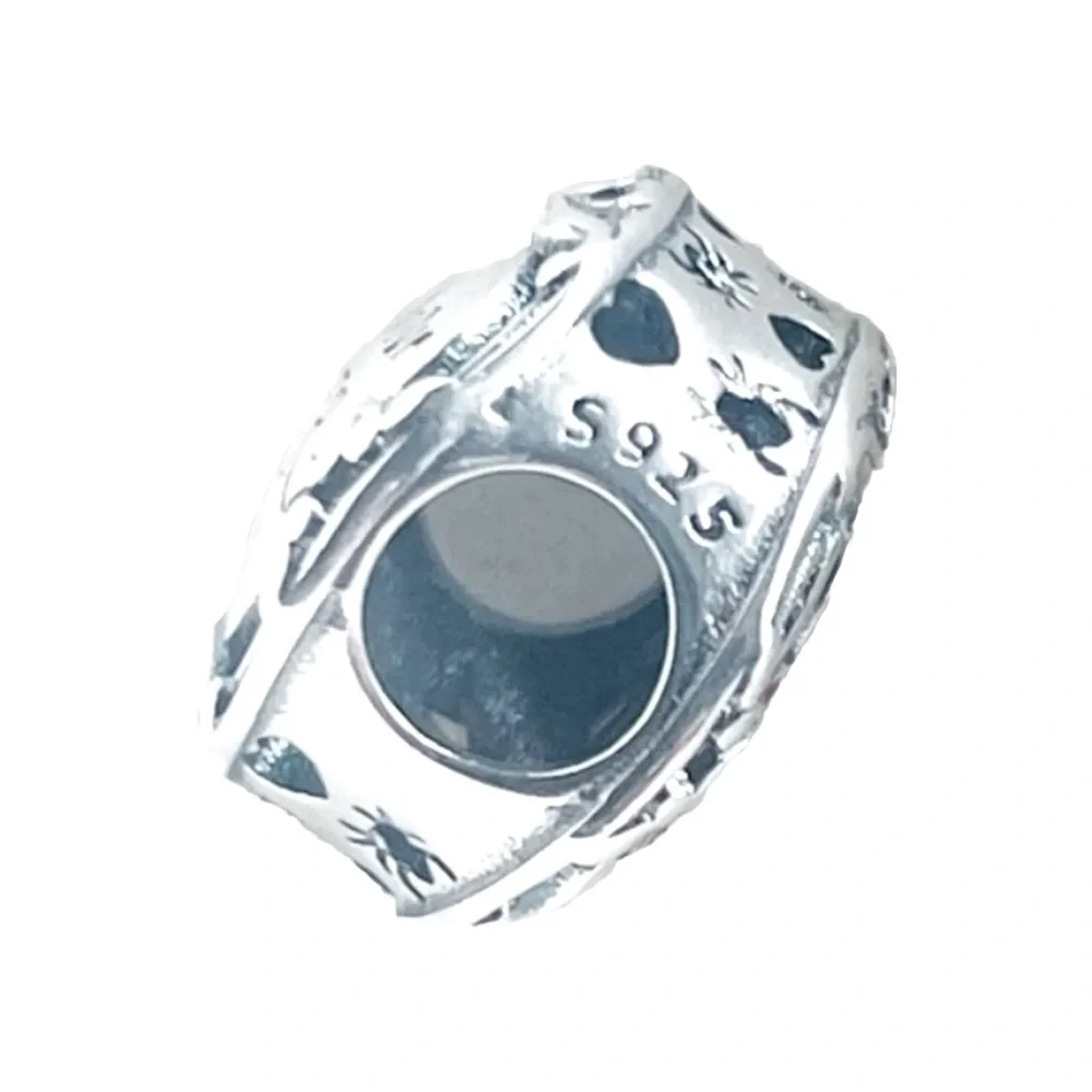 “The Nightmare Before Christmas” Charm Fits Pandora Silver S925 Jack & Sally New